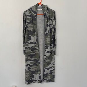 Cyrus Gray and Green Knit Cardigan